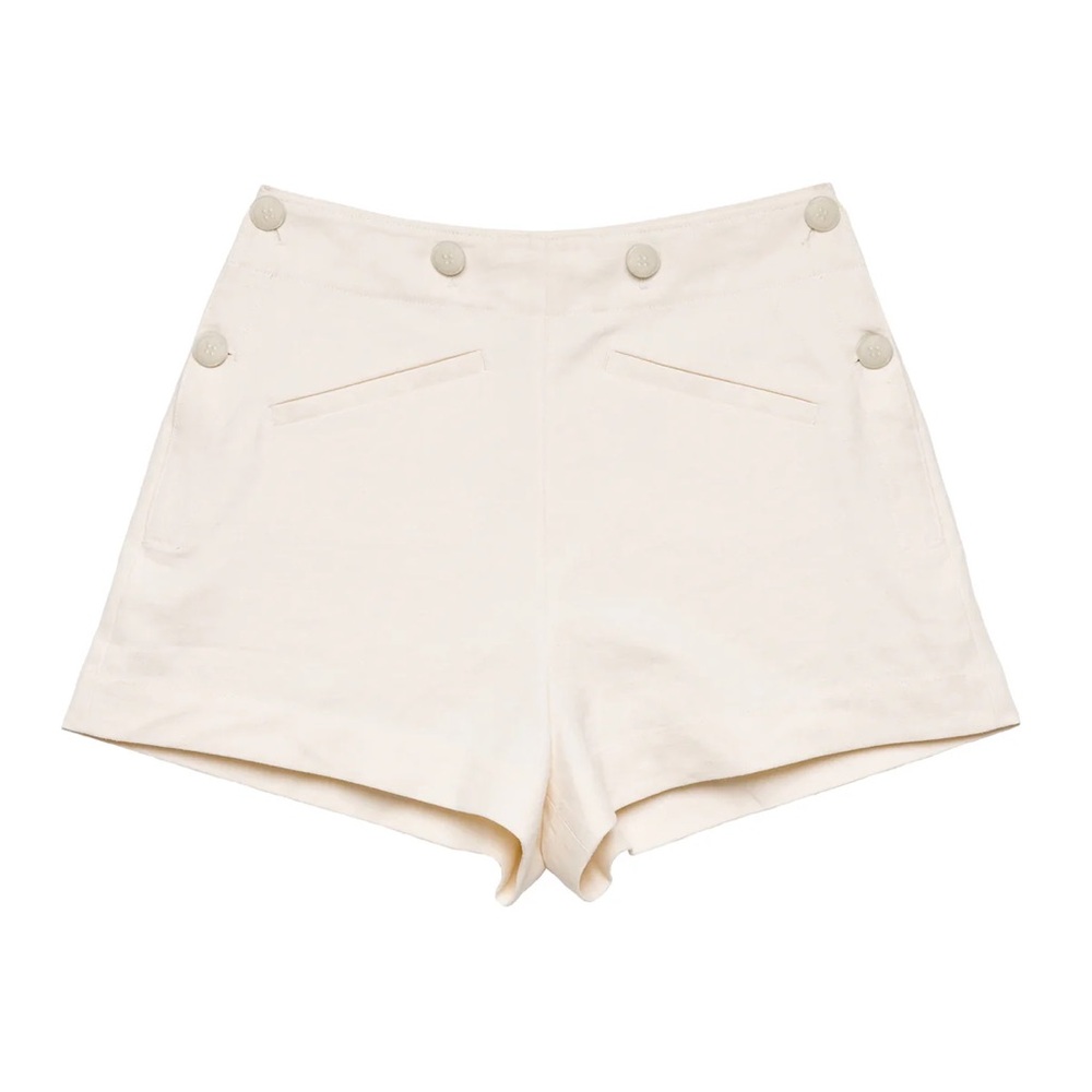 Doen Bernice Shorts in Magnolia size 6 NWT - Picture 3 of 10